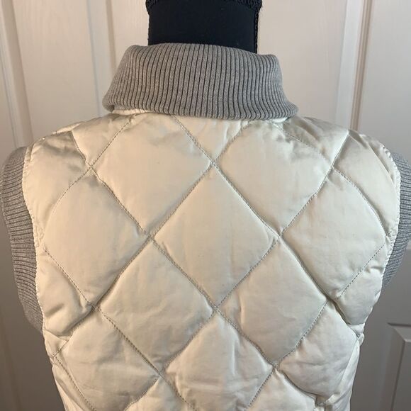 Eddie Bauer EB550 Goose Down Quilted Puffer Vest Medium Petite - Picture 6 of 13